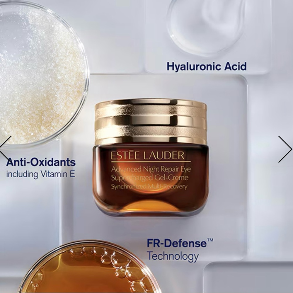 Estee Lauder Revitalizing Eye Cream Brown and Gold